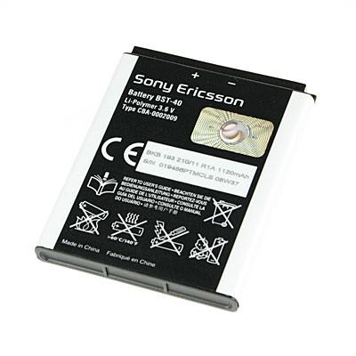 Original SonyEricsson Handy-Ersatzakku, Artikelnummer: HA-040345