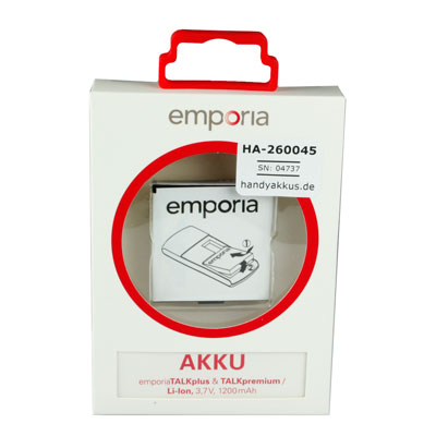 Original Emporia Handy-Ersatzakku, Artikelnummer: HA-260045