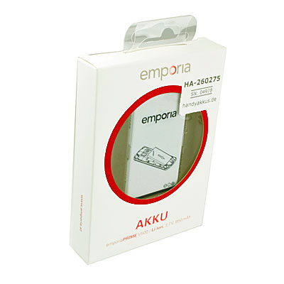 Original Emporia Handy-Ersatzakku, Artikelnummer: HA-260275