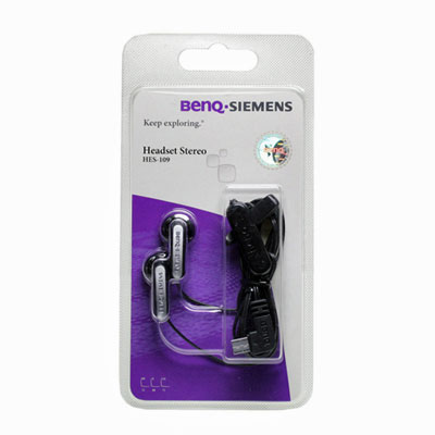 Original BenQ-Siemens Handy-Headset, Artikelnummer: HH-021076