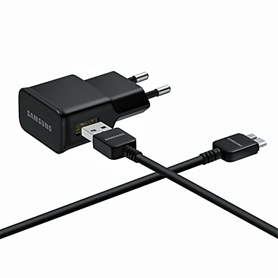 Original Samsung Handy-Ladeset (Netzadapter + USB-Kabel), Artikelnummer: HN-081156