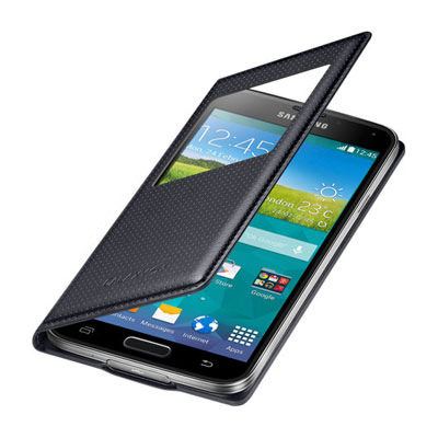 Original Samsung Handy-Flipcover mit Sichtfenster, Artikelnummer: HT-085009