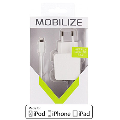 Mobilize Handy-Ladegert mit USB-Anschlu, Artikelnummer: UN-232201