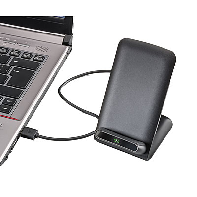 goobay Handy-Tischladestation f�r Smartphones mit Qi-Ladefunktion, Artikelnummer: UZ-990085